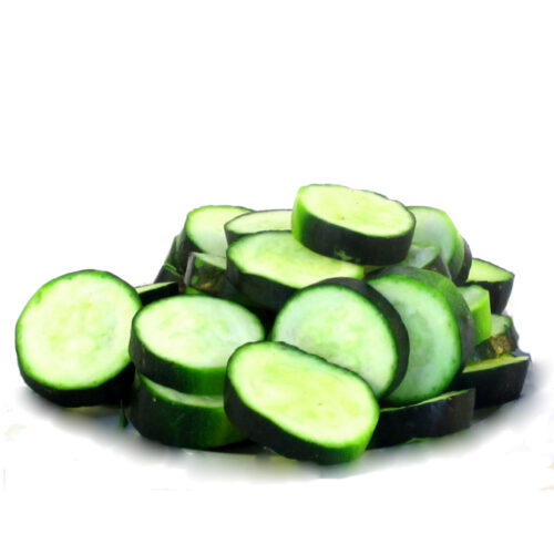 Baby Marrow Sliced - Per Kg