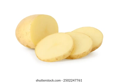 Potatoes Sliced (Skin Off) - Per kg